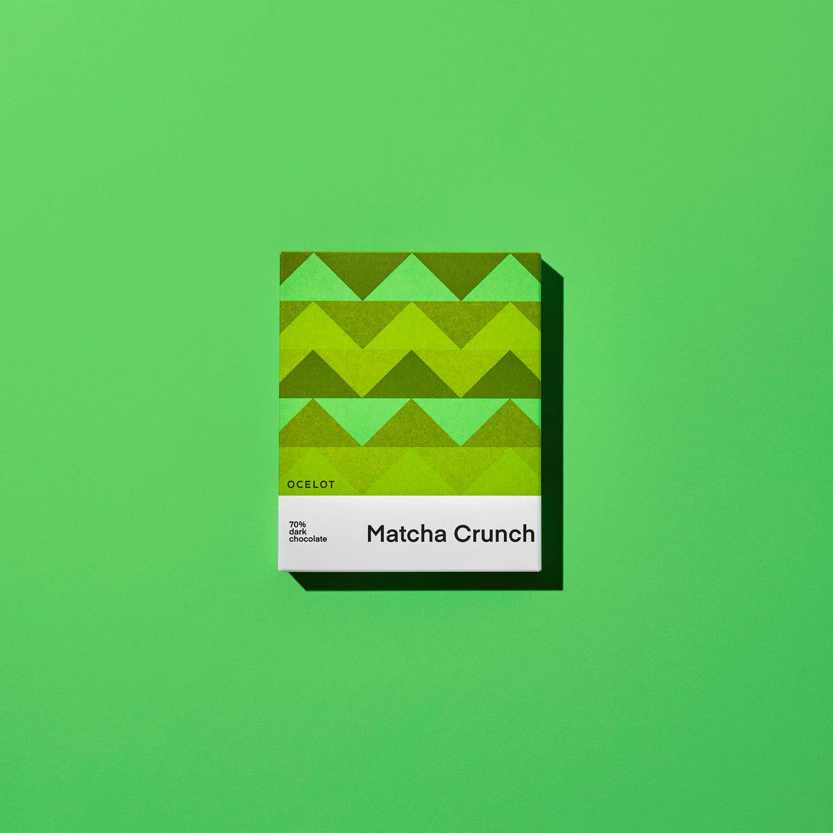 Matcha Crunch - Organic 70% dark chocolate bar, 70g – Hackney Essentials