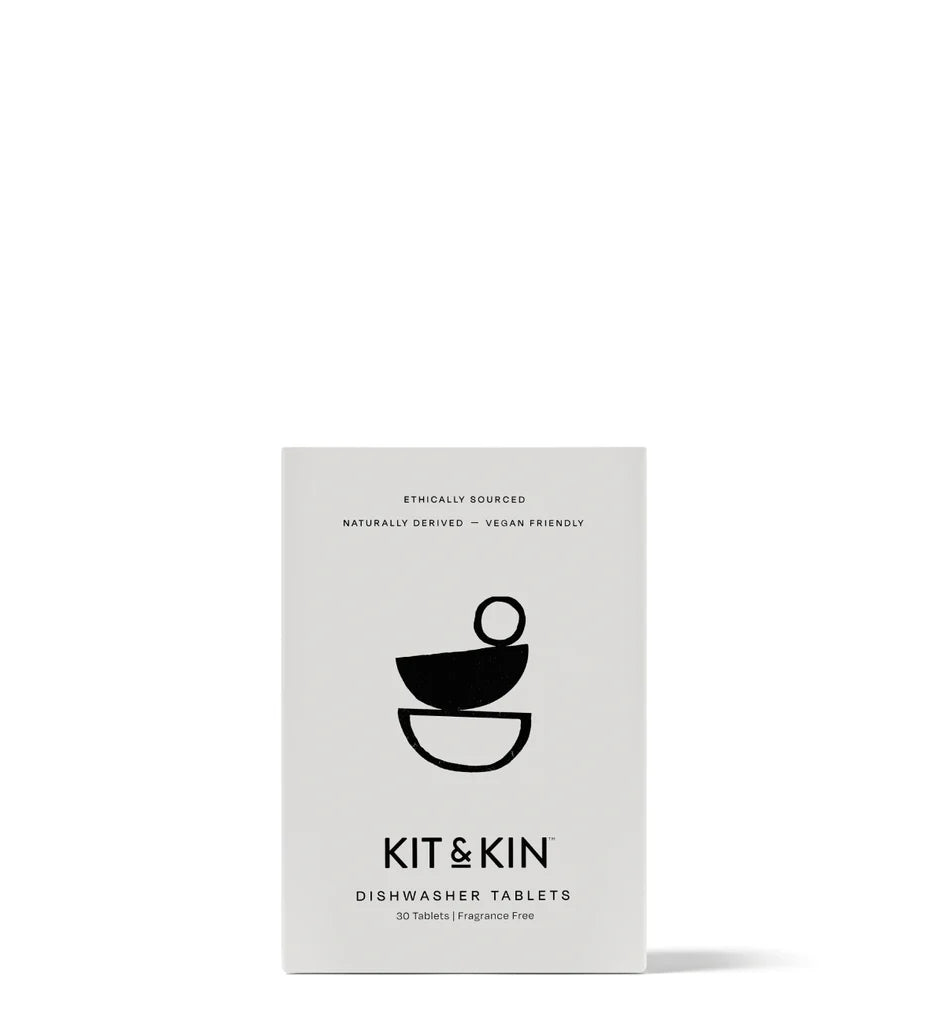 Dishwasher Tablets, Kit & Kin, 30 x tablets – Hackney Essentials