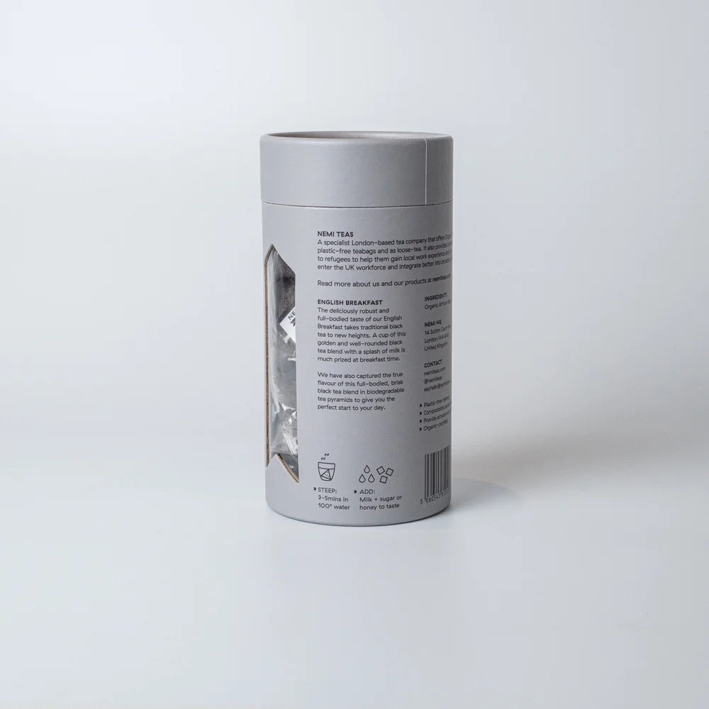 NEMI Tea, English Breakfast, Tea Bags, 37.5g – Hackney Essentials